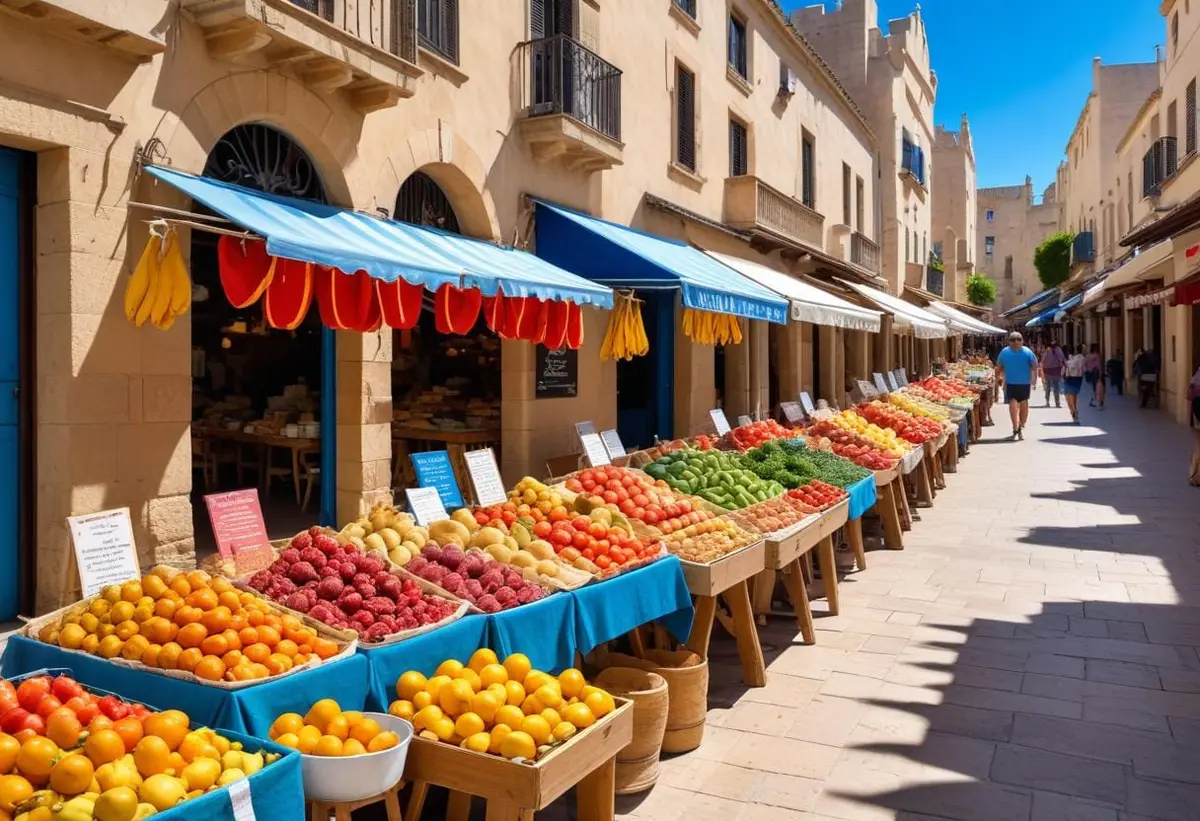 Alcudia shopping – fynd och mysiga butiker! illustration