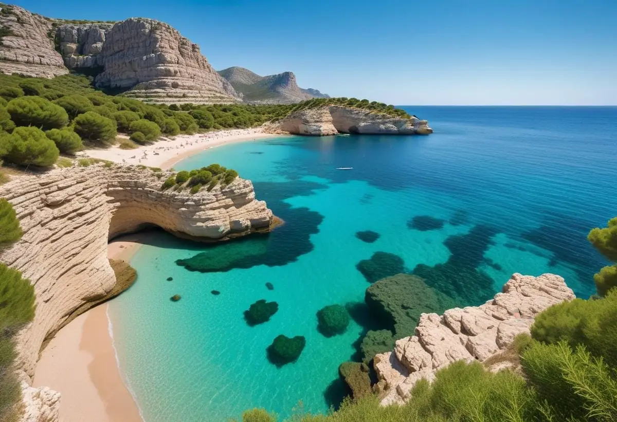 Upplev den dolda pärlan Cala Figuera på Mallorca illustration