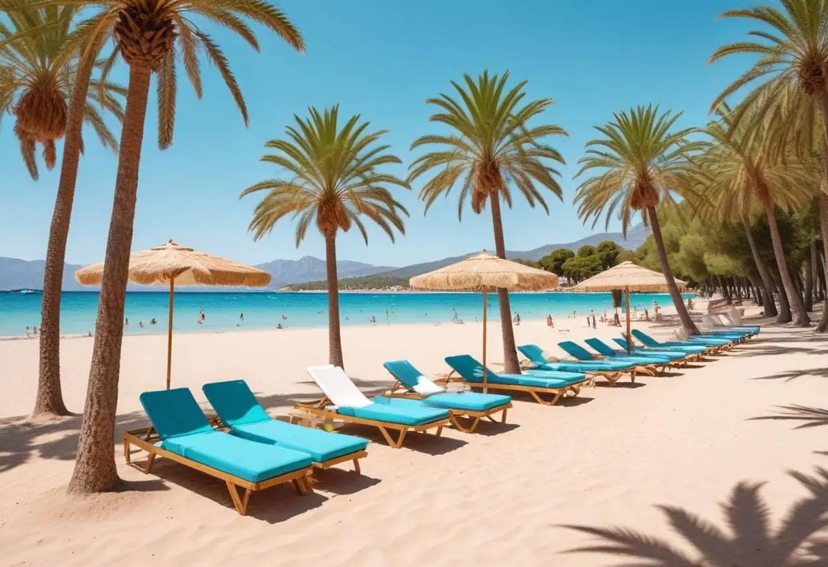 Upptäck Ponderosa Beach – en strandparadis för alla! illustration