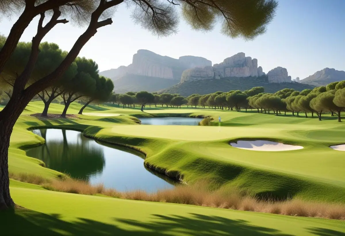 Upptäck golfparadiset på Son Antem i Mallorca! illustration