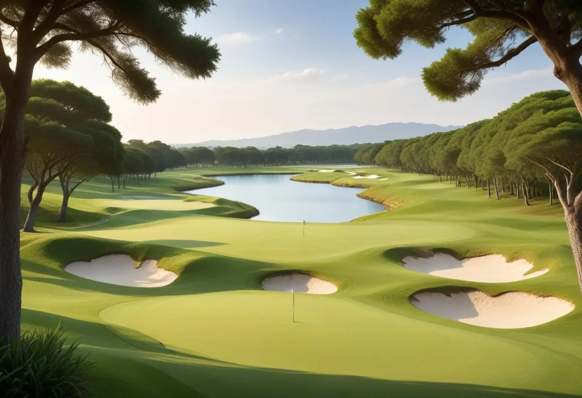 Upplev lyxig golf på Son Vida's vackra bana illustration